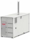 Мобильная паровая котельная для наружной установки Unical CT EXT 100 - 5000